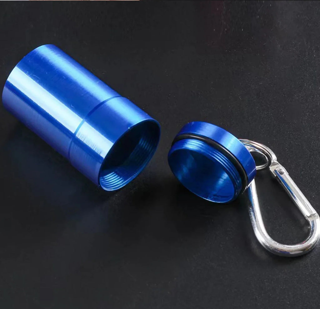 Hot Sale G15 Portable Pet Urn Keychain Aluminum Memorial Jar for Pet Hair Cremated Ashes pet memorials and gifts
